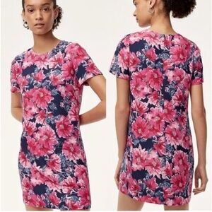 Aritzia Babaton Patricio Short Sleeve Floral Sheath Dress- size 00